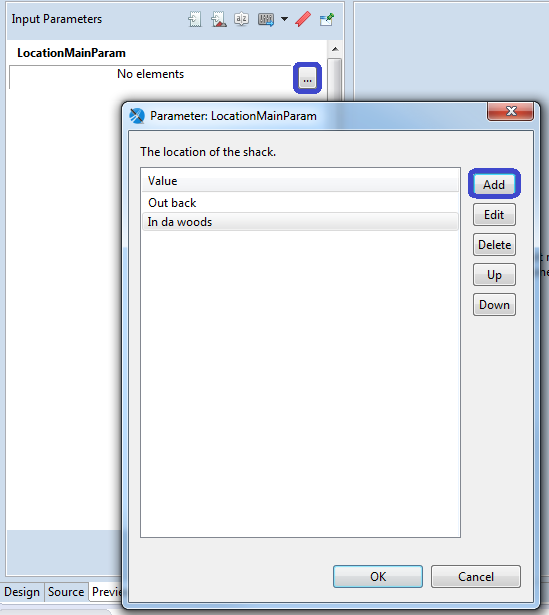 Input params multi